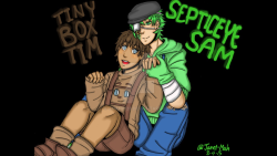 darksidefandom:  *Mini Story*  Sam X Tiny Box Tim (Non smut)