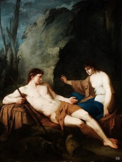 hadrian6:  Bacchus and Ariadne. 18th.century. Andrea Appiani.