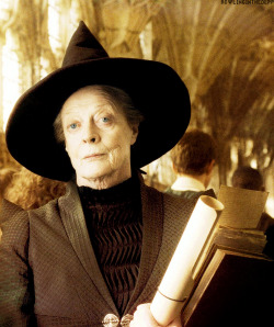 rowlinginthedepp:  McGonagall: Is it true you shouted at Professor