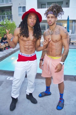 iamchaddavis:  iamchaddavis  Your favorite dread headz 💦💦