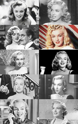 clarabows:  Marilyn Monroe’s entire filmography | 1948 - 1962.