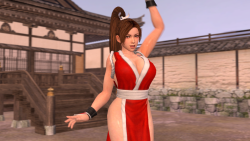 zenuzenu:  Been messin with Mai, tried to recreate her win pose
