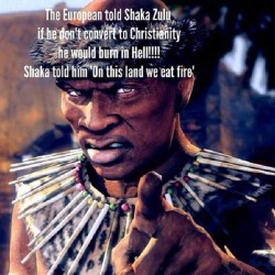 kemetic-dreams:  All praise to Shaka   Yes sir