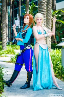 queens-of-cosplay:  Hanna SoloSlave Elsa  < |D’‘‘‘