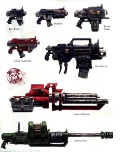 wh40khq:  Some Weapons of the Imperium 