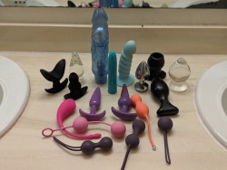 mslwposts: My current selection of toys. Am looking for a new