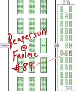 Fanime 2013 May 24-27 - Come see me! I will be at table 89 in