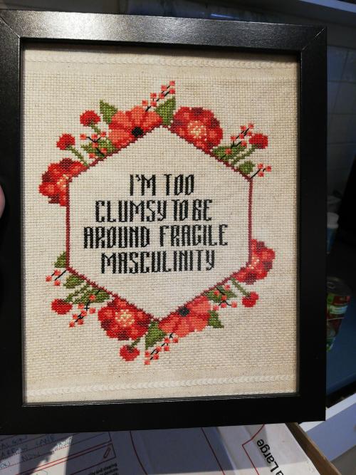 crossstitchworld:  One my friend reviewed from me the other day.