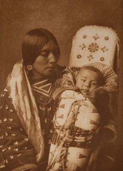  Mother and Child - Apsaroke by Museum of Photographic Arts Collections