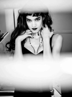 sohieturner:Sofia Boutella photographed by Ellen von Unwerth