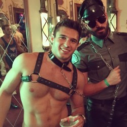 sirclint:Leather Master and slave. 