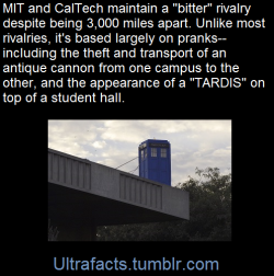 ultrafacts:  The Caltech–MIT rivalry is a college rivalry between