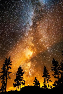 earthdaily:  Fire in the Night Sky by Bill Currier      
