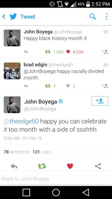 ctron164:  theevergreen:  John Boyega (Finn from Star Wars episode