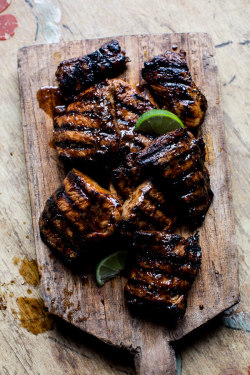 foodffs:  Bulgogi BBQ Pork Tacos with Charred Tomatillo Sesame