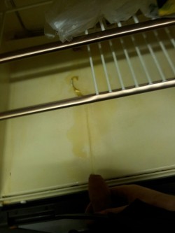 devonfag:  Pissing in the fridge  May i clean that up for you