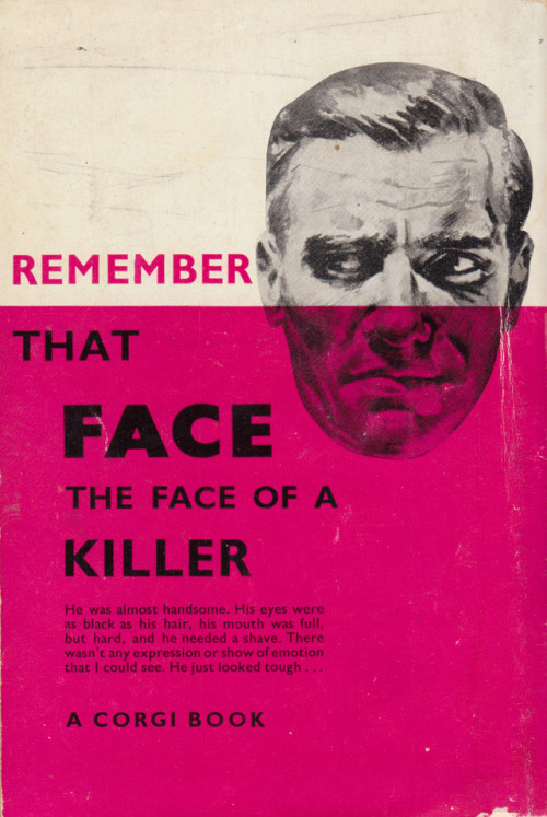 Remember That Face, by Ferguson Findlay (Corgi, 1959).From Ebay.