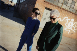 ifuckinglovestvincent:  Annie Clark & David Byrne, 2012 