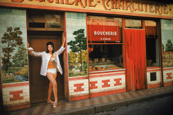 losetheboyfriend:  Christine Visits the Boucherie in St. Tropez;