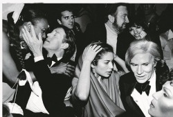 Capodanno 1979 Studio 54 New York Halston, Bianca Jagger, Jack