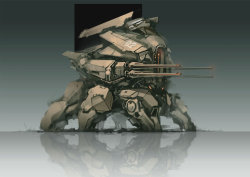 drosswraith:  siryl:  A hexapedal panzer by ProgV.  Its compact,