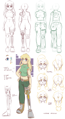 I said I was going to do a proper reference sheet for Cloe eventually,