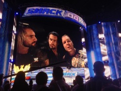 Last night. Tampa. Smackdown.😊