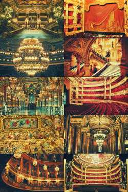 angedelmusique:  The beautiful places:  Opera Garnier, Paris