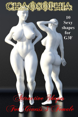  A set of 10 shapes for Genesis 3 Females, which cater to a more