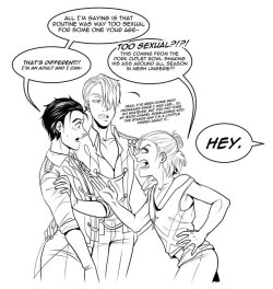 madelezabeth:  otabek is tiny (my meager contribution to the