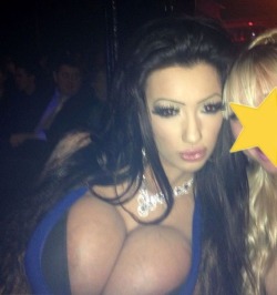 Here is a perfect set of Chloe Mafia’s huge tits for all
