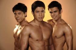 365daysofsexy:  PAULO AVELINO, ALJUR ABRENICA and TOM RODRIGUEZ