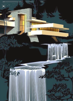 danismm: Fallingwater House by Frank Lloyd Wright 