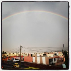 #arcoiris #rainbow  (en Villas de la hacienda)