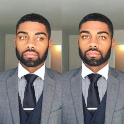 blackbeardedmen:  @princedonnell #blackbeardedmen #melanin #blackmen