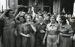 Female members of an Anarchist militia group during the Spanish