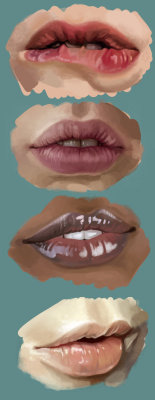 drawingden:  Lips by Daaakota  