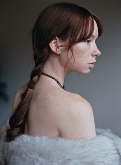 creativerehab:  Hattie Watson, braided. Lo-res 120 film scan.