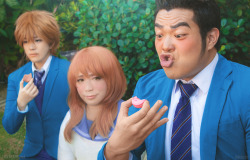 madeleineishere:  illshootureyeout:  behindinfinity:  “WHAT IS THIS AMAZING DELICIOUSNESS?!”【 Ore Monogatari!! 】 Gouda Takeo • Ishikuma-senpai Sunakawa Makoto • Jin (behindinfinity) Yamato Rinko • Miguel - merkymerx photography • Reskiy