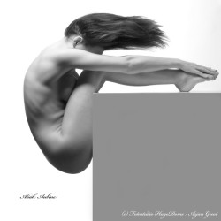 nudityandart:  Artnude Aliah Aubine (by ArjanGroot). See it: