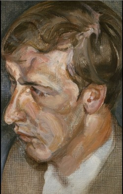 Lucian Freud, Portrait of a man (Portrait of the 12th Duke of