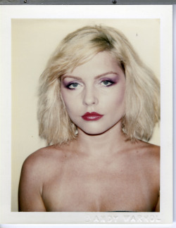 post-punker:  Debbie Harry, 1980, by Andy Warhol  via wsumuseumclass