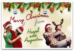 tfios-moviee:  Merry Christmas from Hazel Grace and Augustus