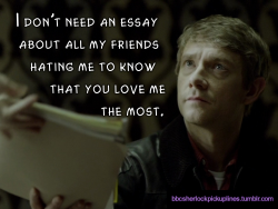 “I don’t need an essay about all my friends hating