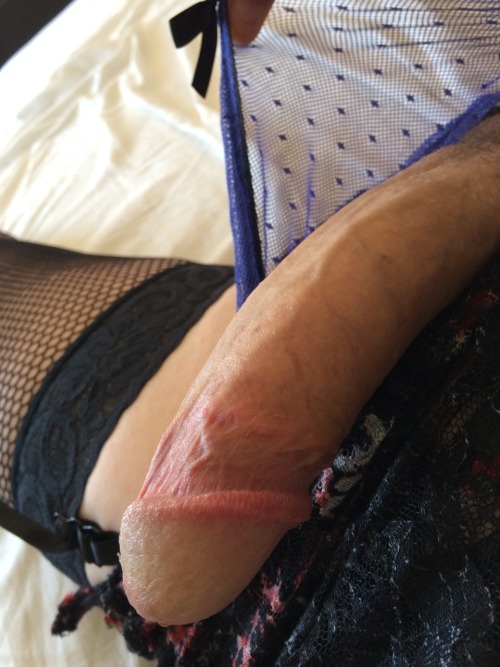 plikespanties:  Lacy Dress n Fishnets  A few more pics - front & back â€¨I am very turned on at this point ! Reblog if you wanna see more or just askâ€¦.ok ? 