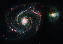 astronomynerd:  Whirlpool Galaxy - Messier 51a - NGC 5194 by
