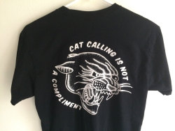 cat-clothes-meow:  Cat Calling is Not a Compliment Unisex T-shirt