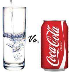 fit-ology:  This is really an eye opener…. Water or Coke? We