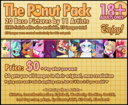 mittsies: The Ponut Pack. 20 Base Pictures by 11 Artists.  Pay