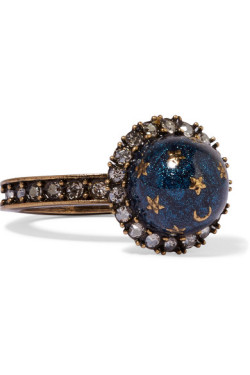 mactevirtute:Valentino, Swarovski crystal and enamel ring (x)